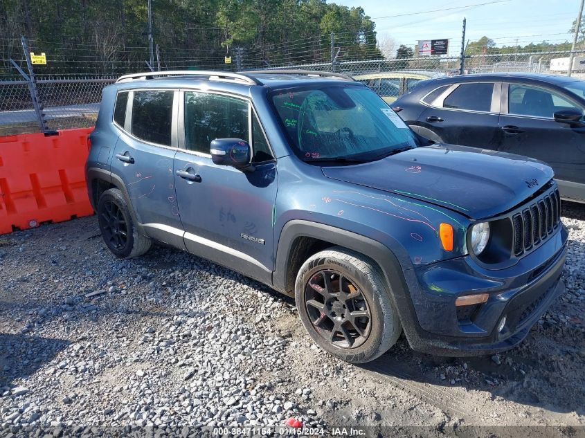 2020 JEEP RENEGADE LATITUDE - ZACNJABBHLTL78943
