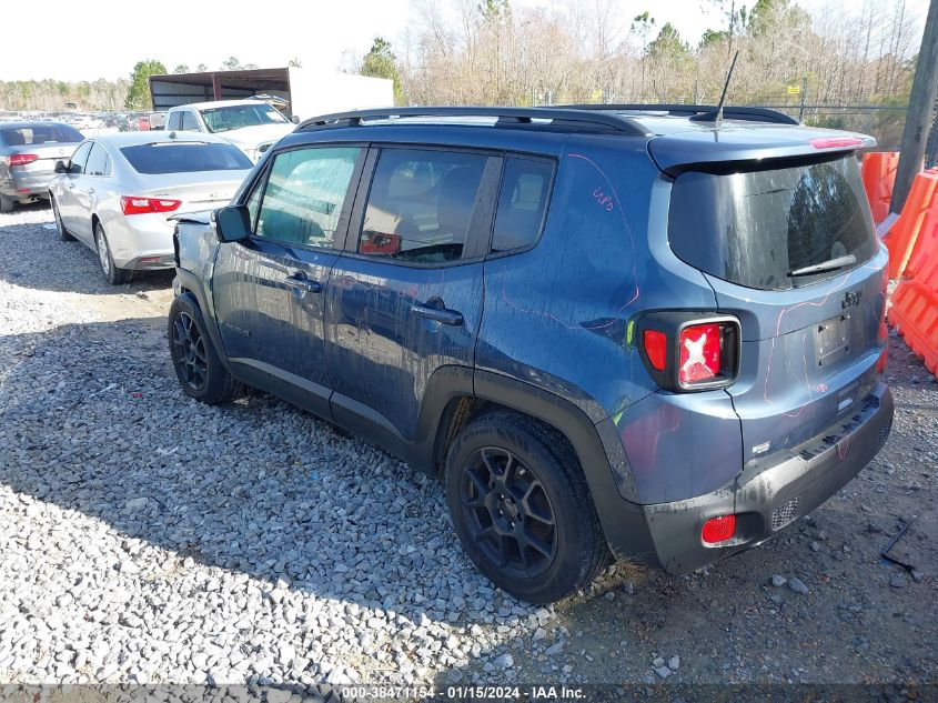 2020 JEEP RENEGADE LATITUDE - ZACNJABBHLTL78943