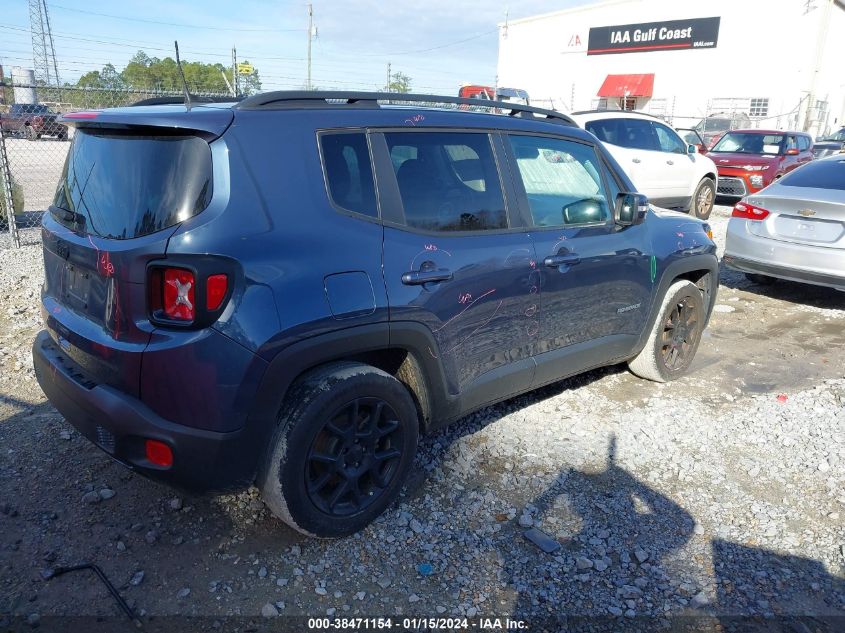 2020 JEEP RENEGADE LATITUDE - ZACNJABBHLTL78943