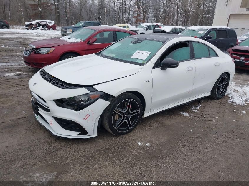 2021 MERCEDES-BENZ AMG CLA 35 4MATIC W1K5J5BB7MN148837