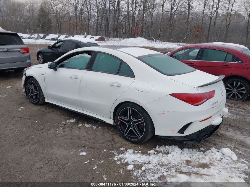 2021 MERCEDES-BENZ AMG CLA 35 4MATIC W1K5J5BB7MN148837