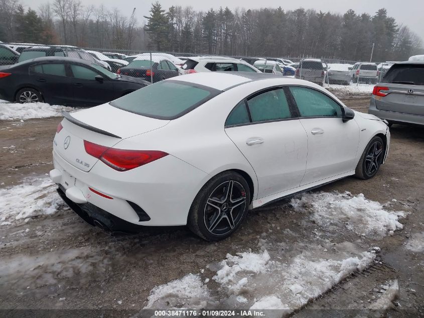 2021 MERCEDES-BENZ AMG CLA 35 4MATIC W1K5J5BB7MN148837