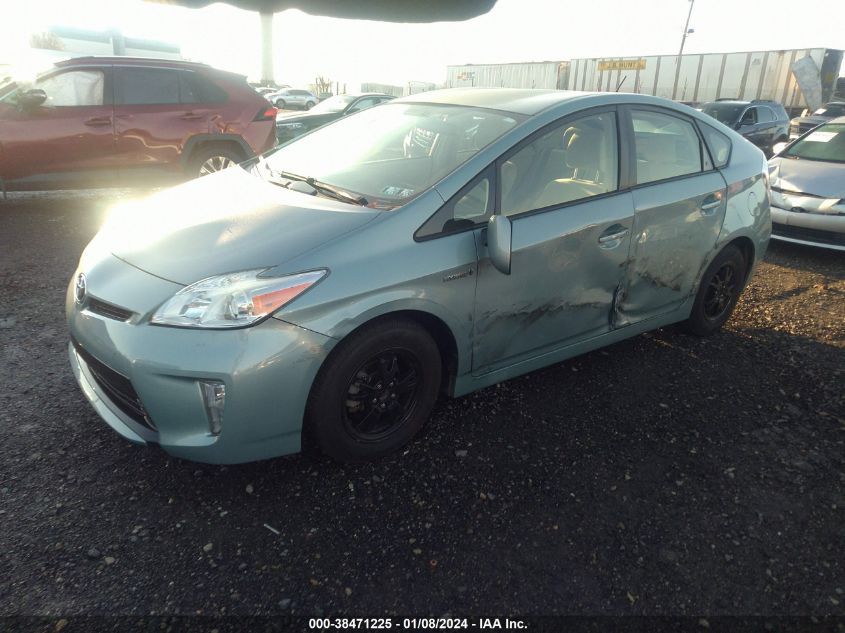 2014 TOYOTA PRIUS - JTDKN3DU3E1782238