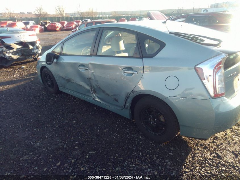 2014 TOYOTA PRIUS - JTDKN3DU3E1782238