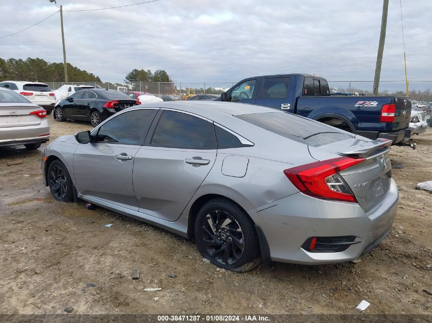 2016 HONDA CIVIC EX - 19XFC2F78GE005093