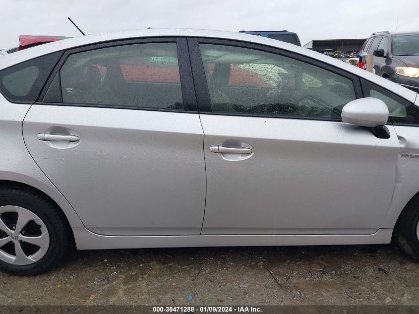 2015 TOYOTA PRIUS - JTDKN3DU2F2002595