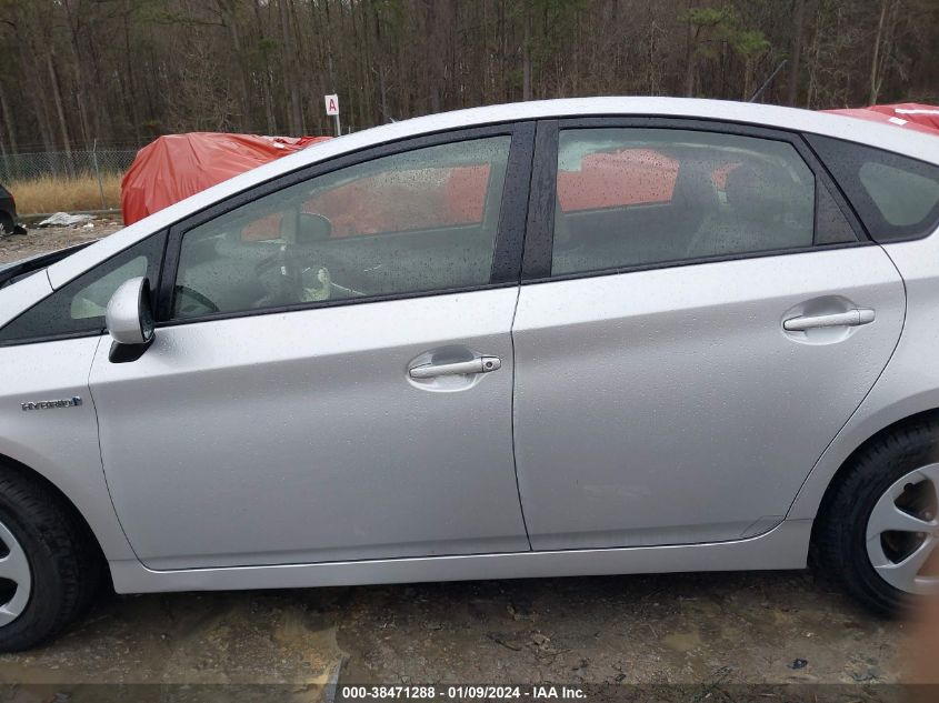 2015 TOYOTA PRIUS - JTDKN3DU2F2002595