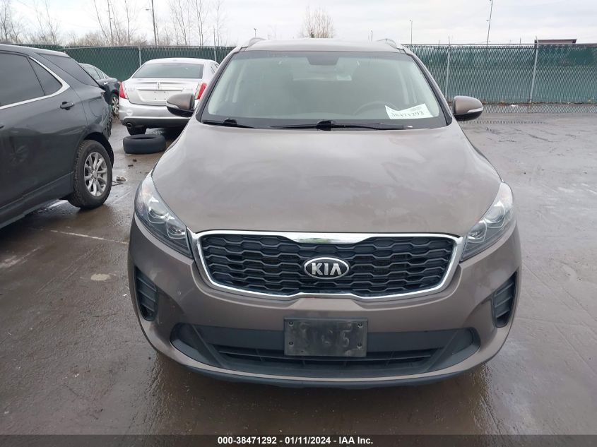 2019 KIA SORENTO 2.4L LX - 5XYPGDA36KG576165