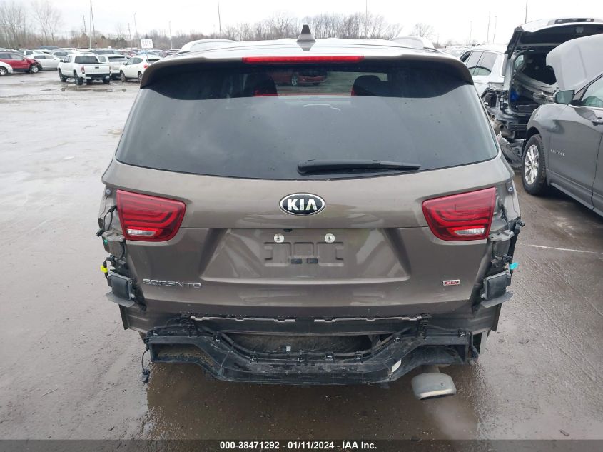 2019 KIA SORENTO 2.4L LX - 5XYPGDA36KG576165