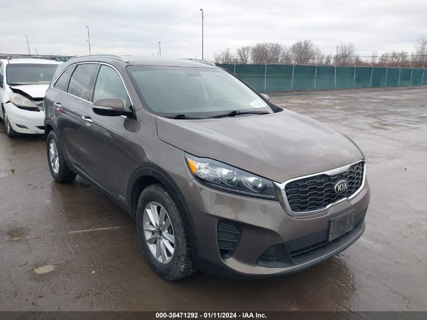 2019 KIA SORENTO 2.4L LX - 5XYPGDA36KG576165