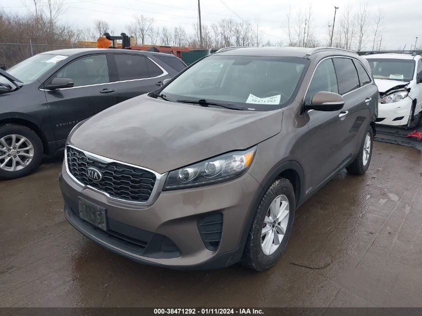 2019 KIA SORENTO 2.4L LX - 5XYPGDA36KG576165