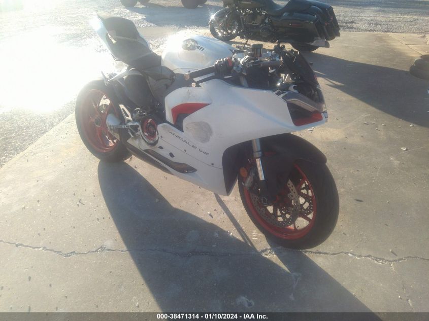 2022 DUCATI PANIGALE V2 - ZDMHAATW8NB009387