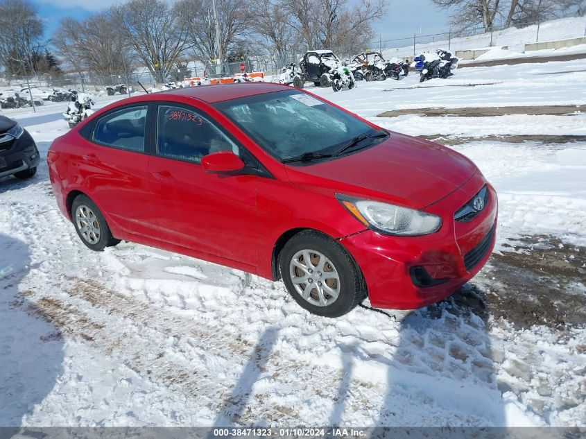 2013 HYUNDAI ACCENT GLS/GS - KMHCT4AE5DU460724