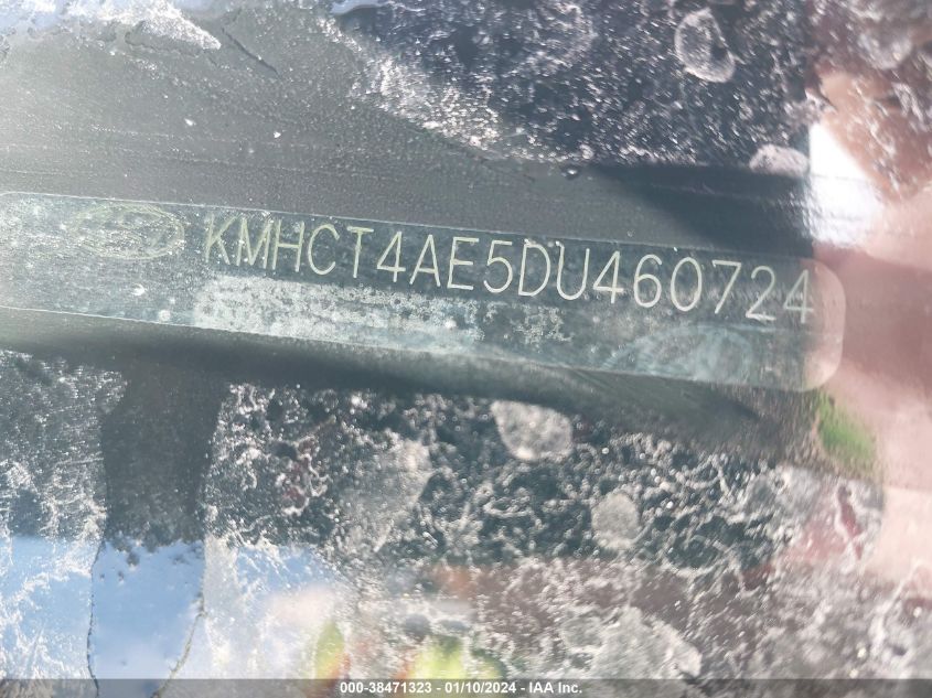 2013 HYUNDAI ACCENT GLS/GS - KMHCT4AE5DU460724