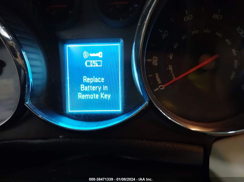 2013 CHEVROLET CRUZE LTZ - 1G1PG5SB2D7186068