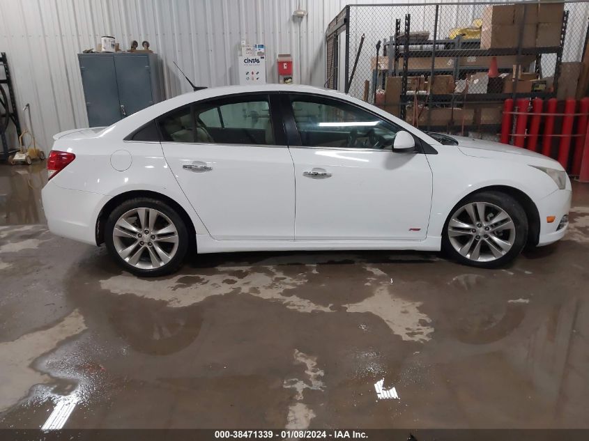 2013 CHEVROLET CRUZE LTZ - 1G1PG5SB2D7186068