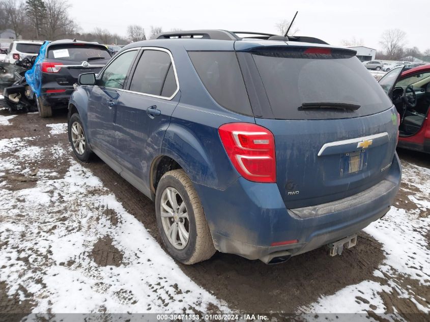 2016 CHEVROLET EQUINOX LT - 2GNFLFE3XG6291686
