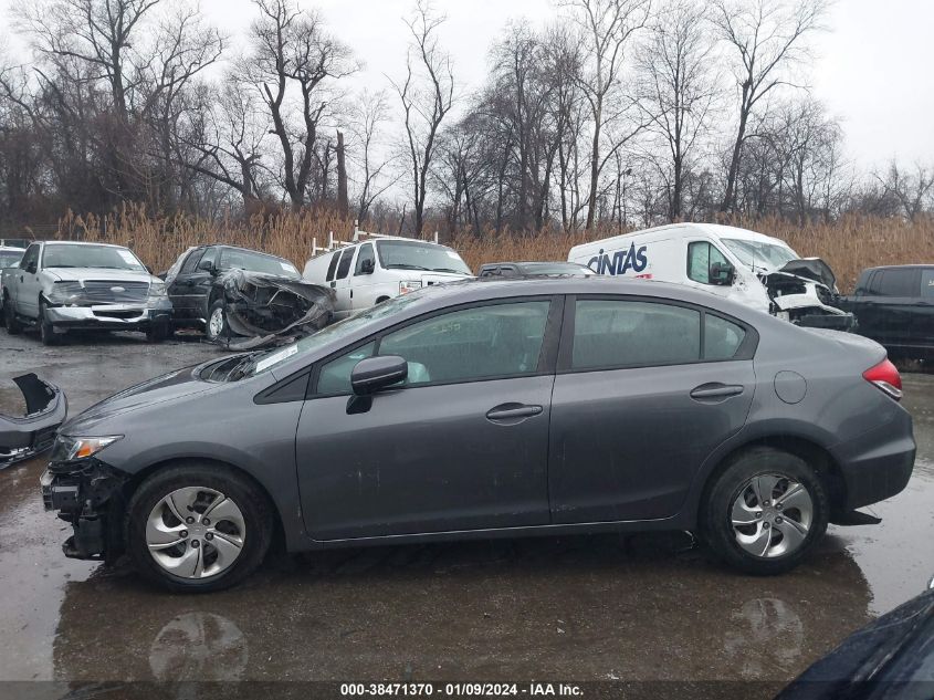 2015 HONDA CIVIC LX - 19XFB2F56FE226188