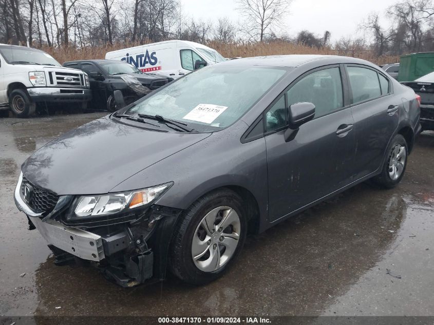 2015 HONDA CIVIC LX - 19XFB2F56FE226188