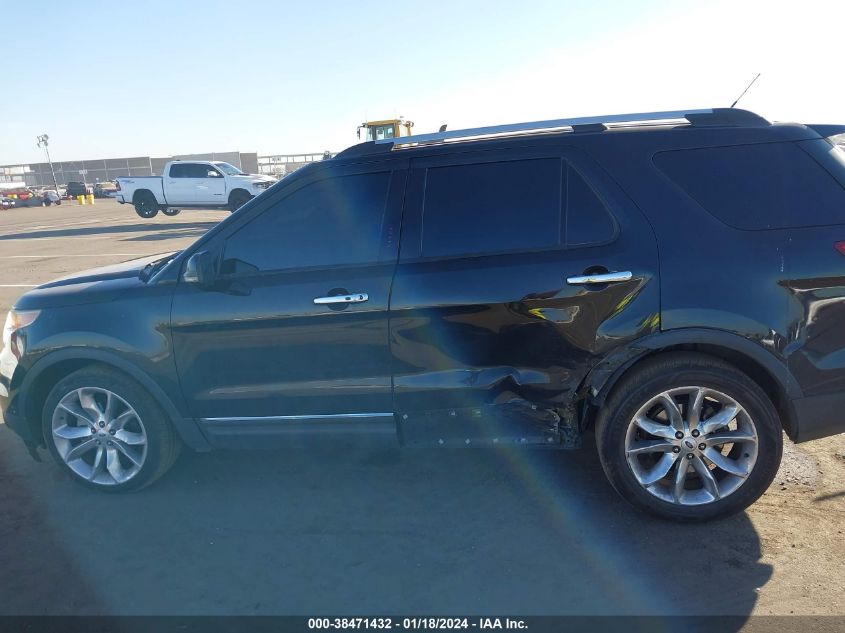 2013 FORD EXPLORER LIMITED - 1FM5K7F88DGA71073