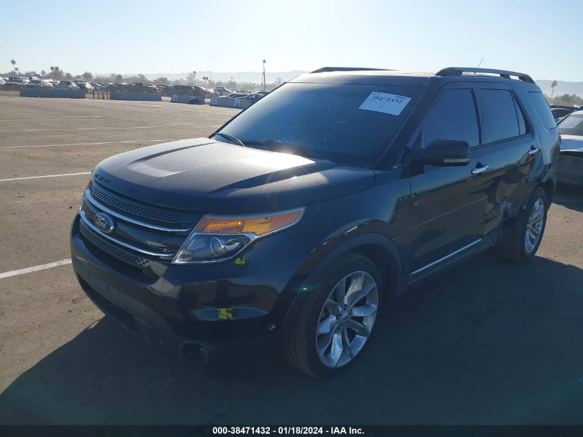2013 FORD EXPLORER LIMITED - 1FM5K7F88DGA71073