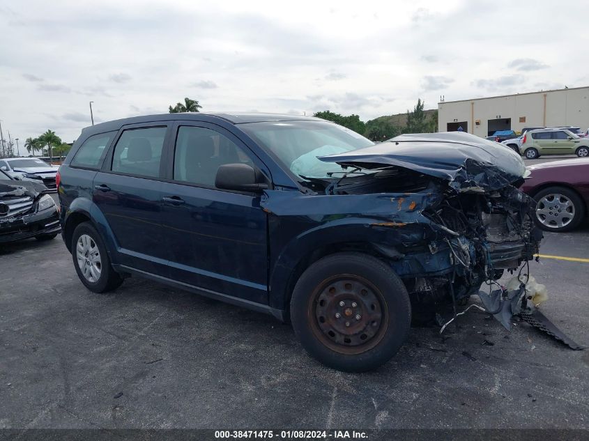 2013 DODGE JOURNEY SE - 3C4PDCAB7DT728248