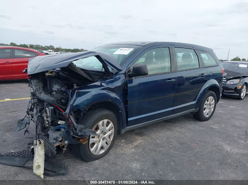 2013 DODGE JOURNEY SE - 3C4PDCAB7DT728248