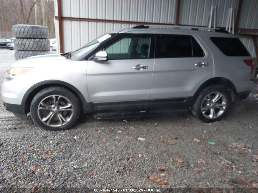 2013 FORD EXPLORER LIMITED - 1FM5K8F88DGC34729