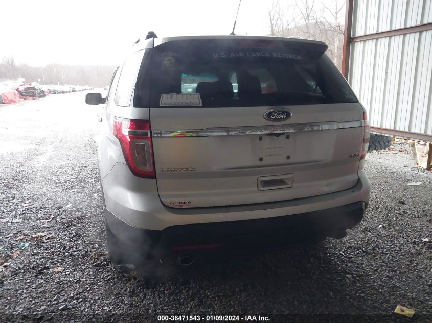 2013 FORD EXPLORER LIMITED - 1FM5K8F88DGC34729