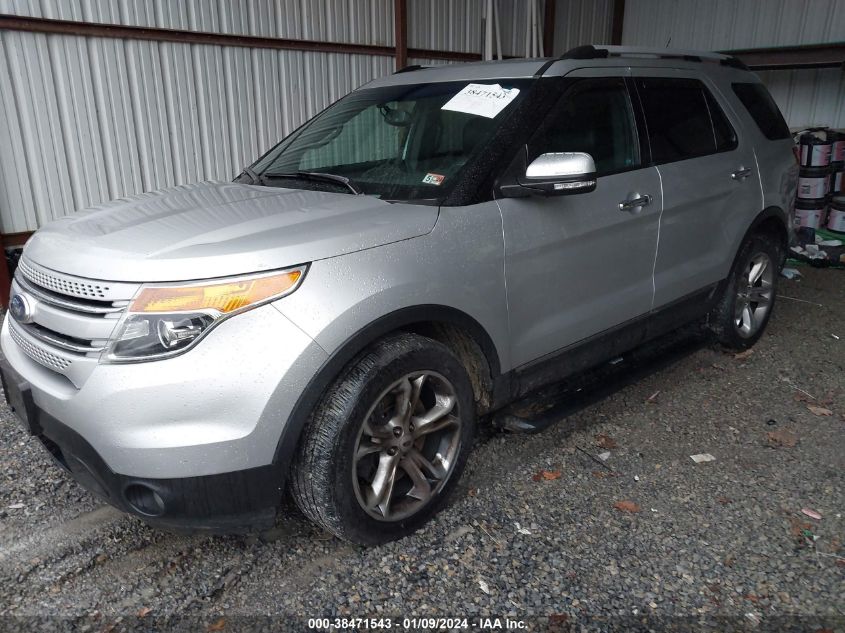 2013 FORD EXPLORER LIMITED - 1FM5K8F88DGC34729