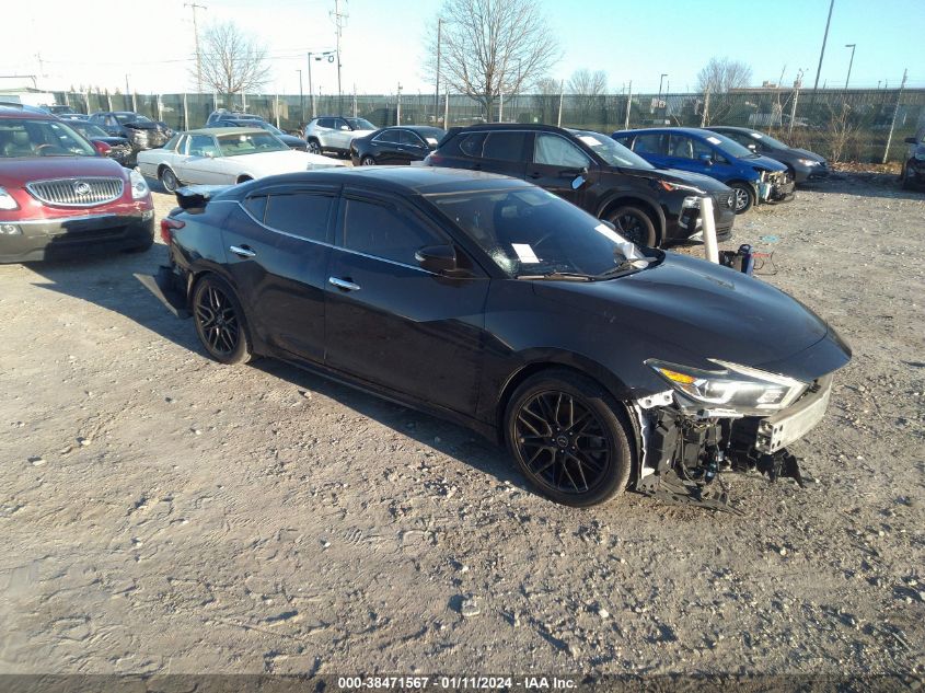 2017 NISSAN MAXIMA 3.5S/SV/SL/SR/PLAT - 1N4AA6AP1HC392504
