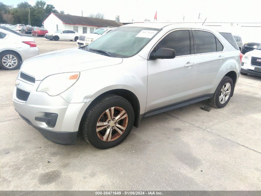 2013 CHEVROLET EQUINOX LS - 2GNALBEK4D1252465