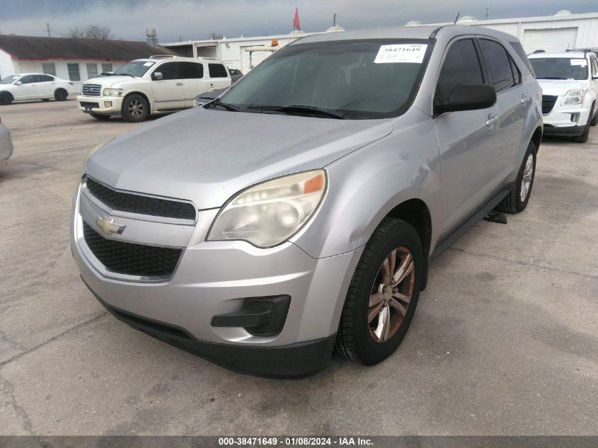 2013 CHEVROLET EQUINOX LS - 2GNALBEK4D1252465
