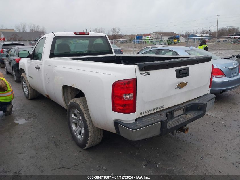 1GCEC14XX7Z647747 | 2007 CHEVROLET SILVERADO 1500