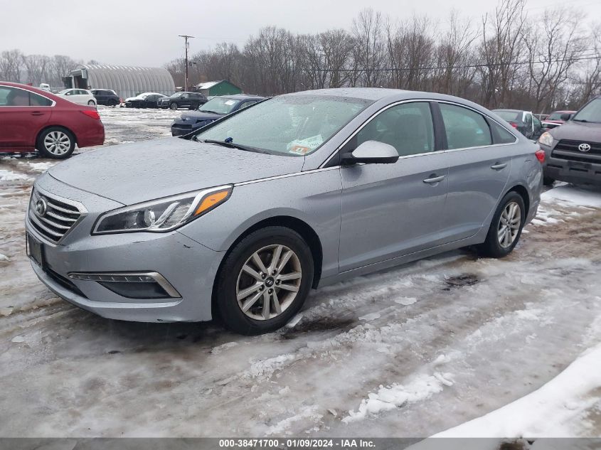 2015 HYUNDAI SONATA SE - 5NPE24AF8FH220332