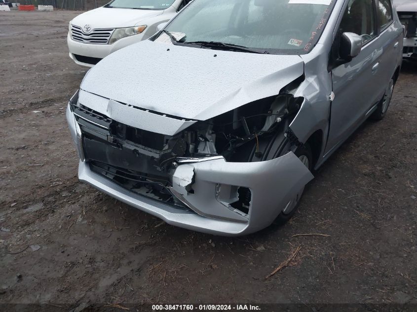 2021 MITSUBISHI MIRAGE ES/LE/CARBONITE EDITION - ML32AUHJ2MH010534