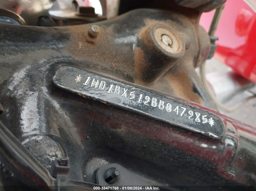 2011 HARLEY-DAVIDSON FLSTF 1HD1BX512BB047285