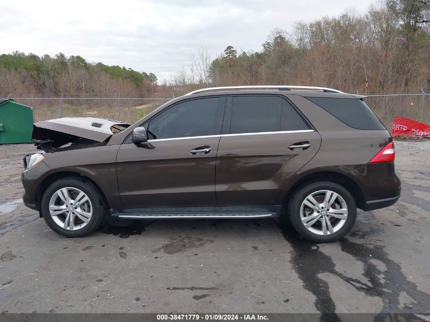 2013 MERCEDES-BENZ ML 350 4MATIC 4JGDA5HB4DA127167
