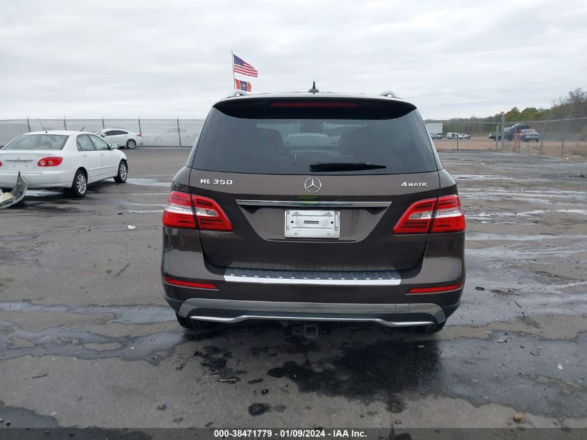 2013 MERCEDES-BENZ ML 350 4MATIC 4JGDA5HB4DA127167