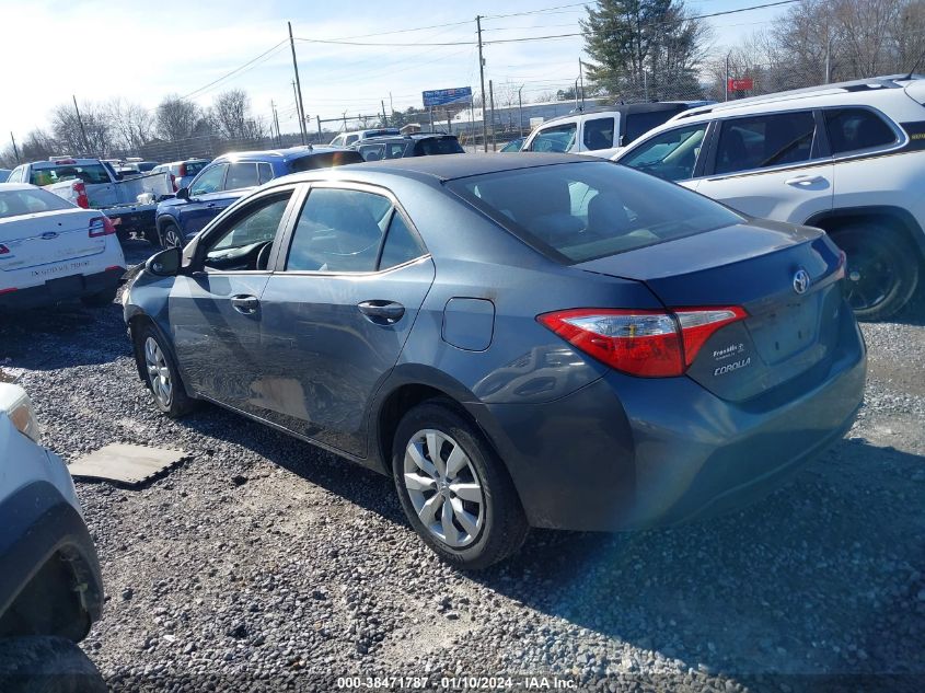 2014 TOYOTA COROLLA LE - 2T1BURHE5EC017908