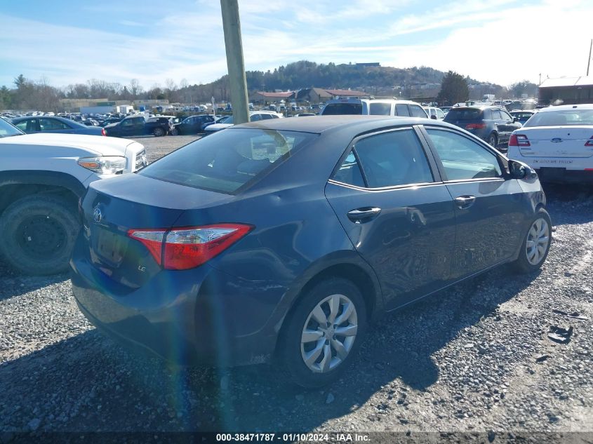 2014 TOYOTA COROLLA LE - 2T1BURHE5EC017908