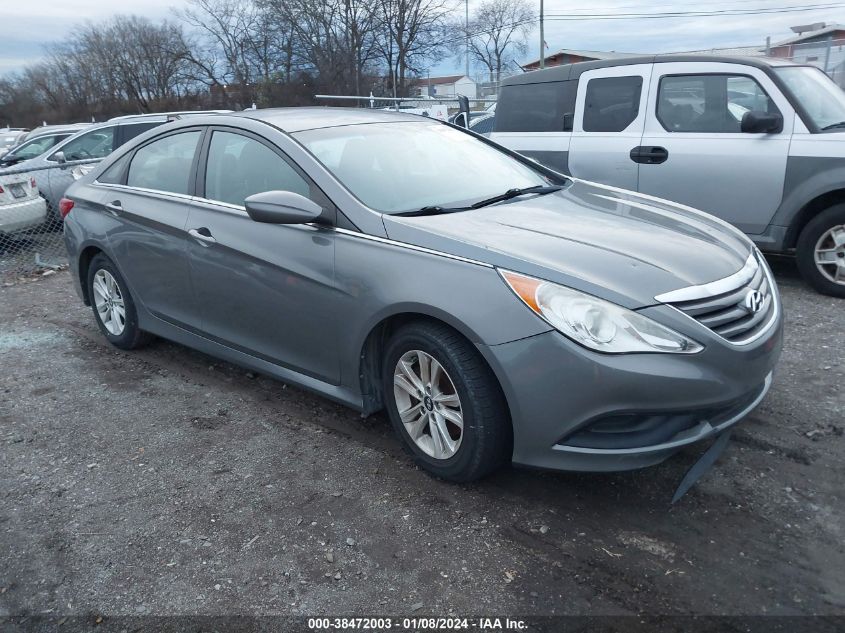 2014 HYUNDAI SONATA GLS - 5NPEB4ACXEH847330