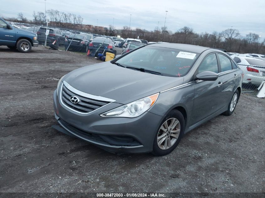 2014 HYUNDAI SONATA GLS - 5NPEB4ACXEH847330