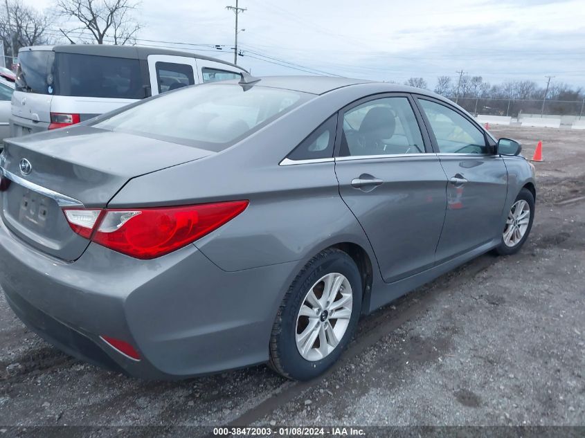 2014 HYUNDAI SONATA GLS - 5NPEB4ACXEH847330