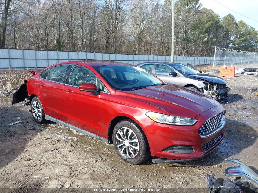 2014 FORD FUSION S - 3FA6P0G71ER296300