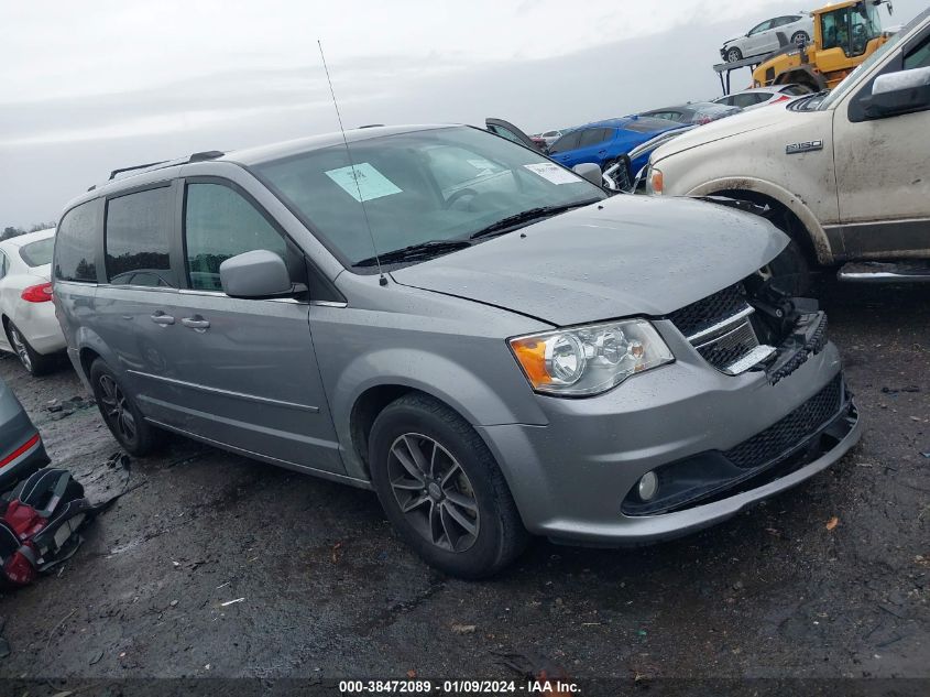 2017 DODGE GRAND CARAVAN SXT - 2C4RDGCG5HR596284