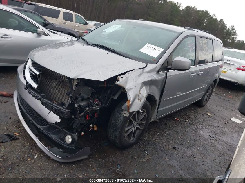 2017 DODGE GRAND CARAVAN SXT - 2C4RDGCG5HR596284