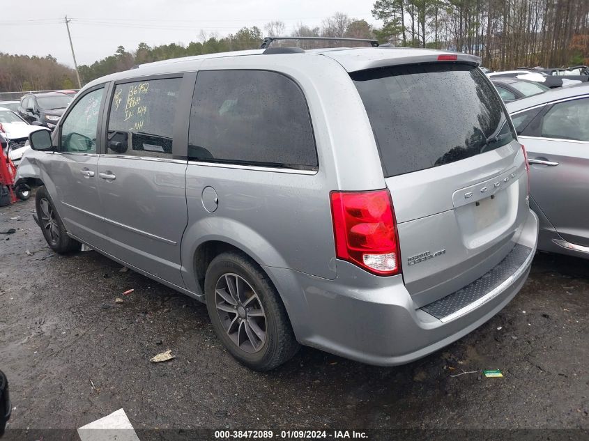 2017 DODGE GRAND CARAVAN SXT - 2C4RDGCG5HR596284
