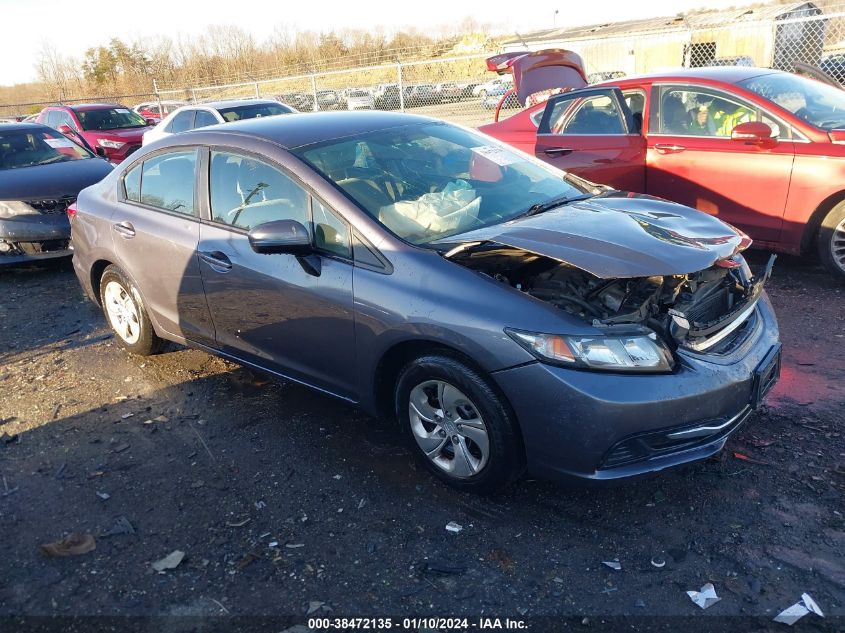 2014 HONDA CIVIC LX - 19XFB2F50EE256608