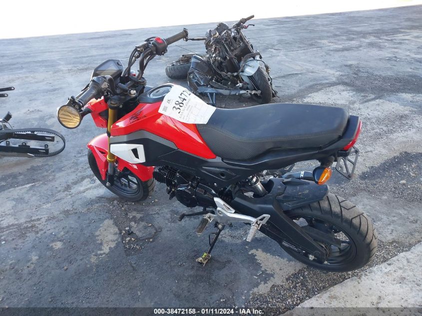 2019 HONDA GROM 125 - MLHJC7517K5105403